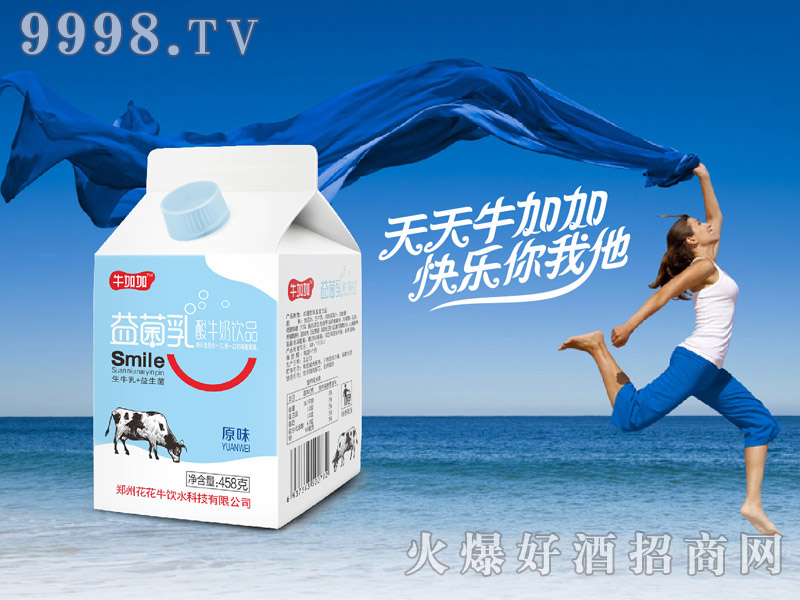 牛加加益菌乳酸牛奶（屋顶包酸奶饮品）