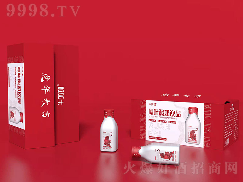 牛加加原味酸奶饮品【310ml×12瓶】